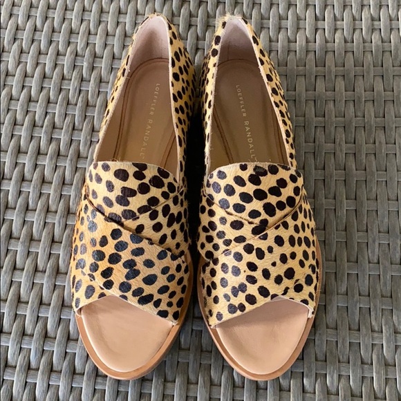 Loeffler Randall Hannele Haircalf Open Slip Loafer - Picture 7 of 7